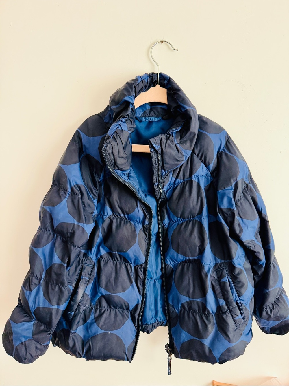 Marimekko Uniqlo Collab Kids Puffy Jacket Size 13